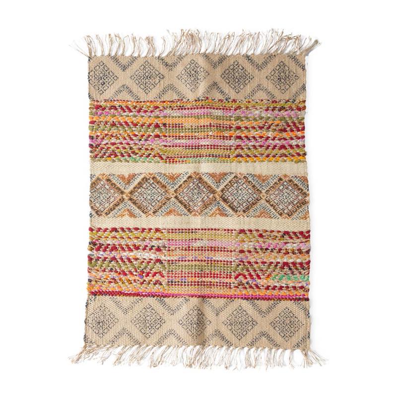 Woven Scatter Rugs - Multi